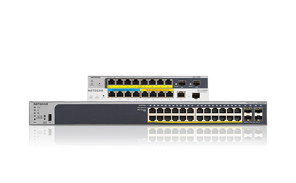 NETGEAR Full Managed Multi GBE PoE Switches